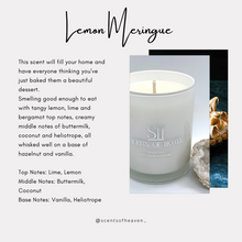 Load image into Gallery viewer, Lemon Meringue Scented Candles
