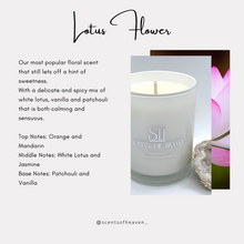 Load image into Gallery viewer, Lotus Flower Scented Candles