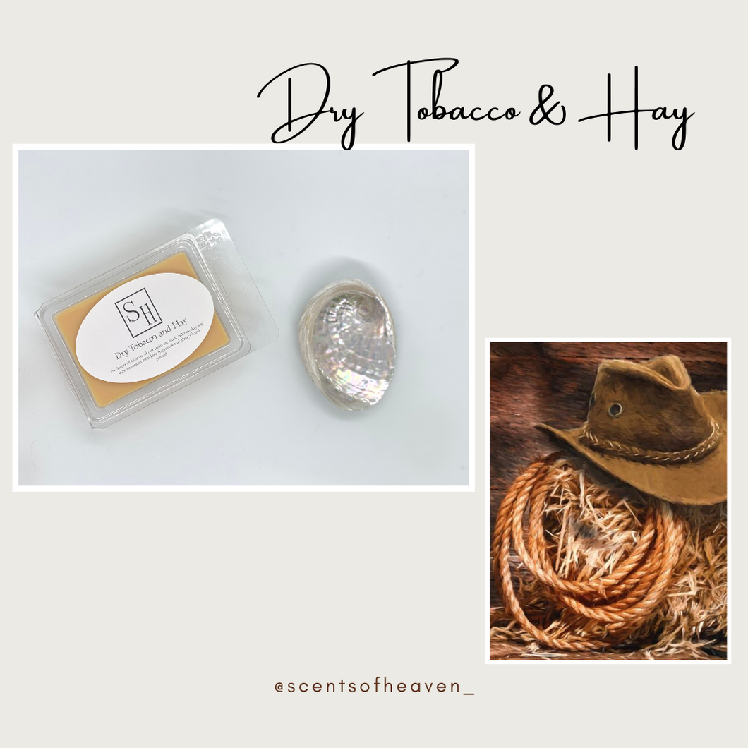 Dry Tobacco and Hay Soy Wax Melts