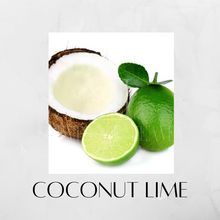 Load image into Gallery viewer, Coconut Lime Scented Candles