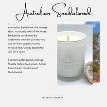 Load image into Gallery viewer, Australian Sandalwood Scented Candles