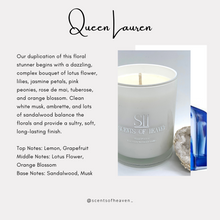 Load image into Gallery viewer, Queen Lauren Scented Candles