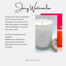 Load image into Gallery viewer, Juicy Watermelon Scented Candles