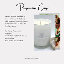 Load image into Gallery viewer, Peppermint Crisp Scented Candles