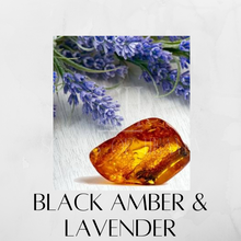 Load image into Gallery viewer, Black Amber &amp; Lavender Signature Scented Candle
