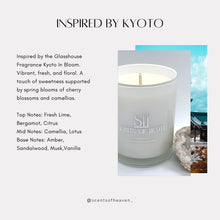 Load image into Gallery viewer, Inspired by Kyoto Scented Candles
