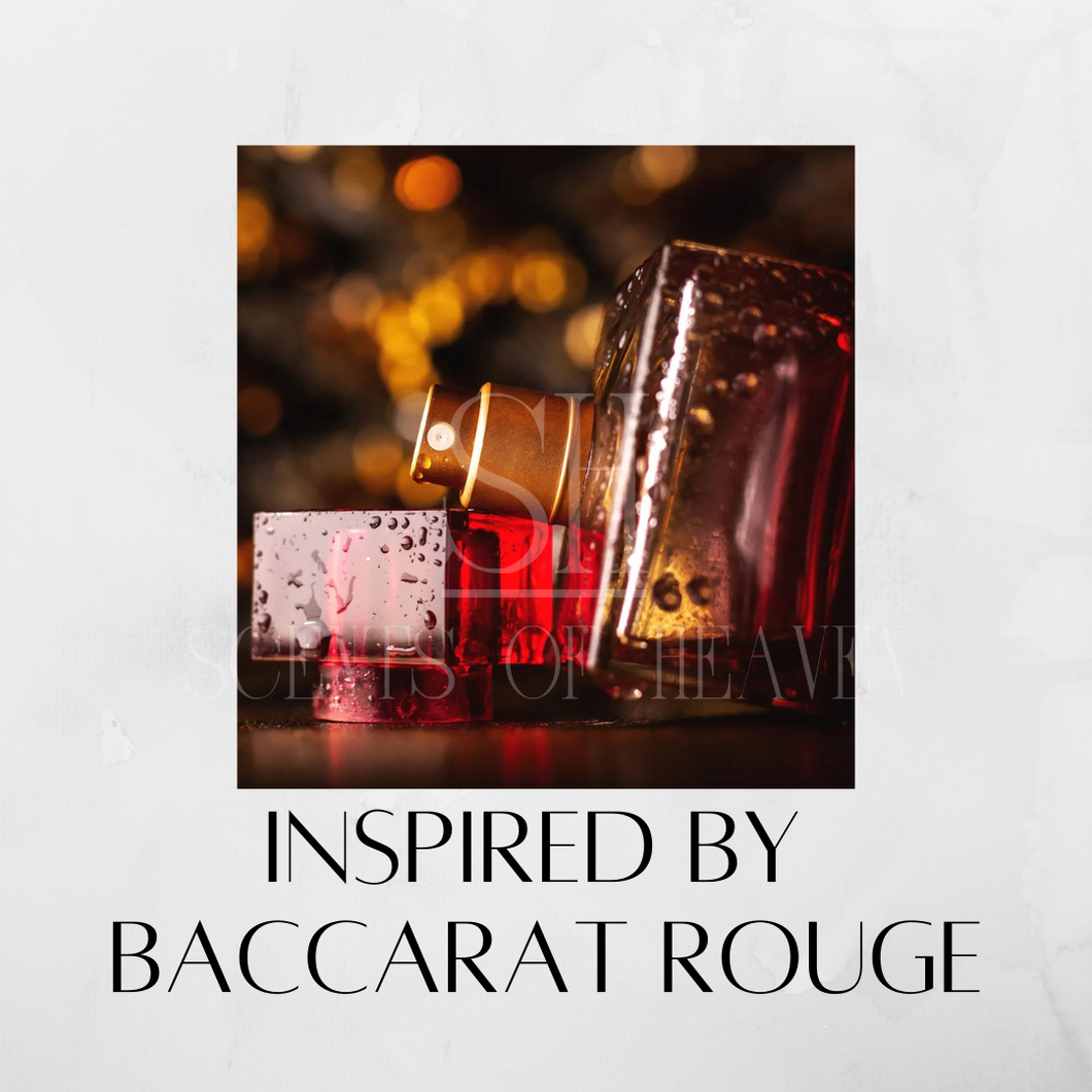 Inspired by Baccarat Rouge Scented Candles