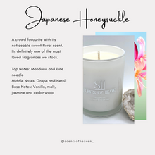 Load image into Gallery viewer, Japanese Honeysuckle Scented Candles
