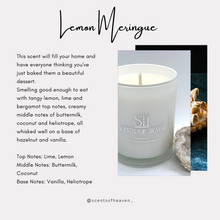 Load image into Gallery viewer, Lemon Meringue Scented Candles
