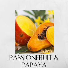 Load image into Gallery viewer, Passionfruit and Papaya Scented Candles
