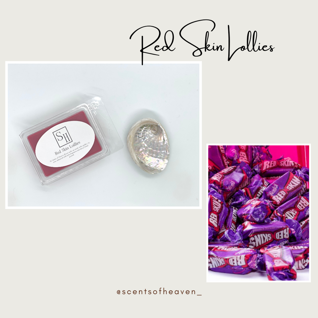 Red Skin Lollies Soy Wax Melts