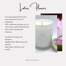 Load image into Gallery viewer, Lotus Flower Scented Candles
