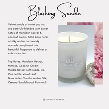 Load image into Gallery viewer, Blushing Suede Scented Candles

