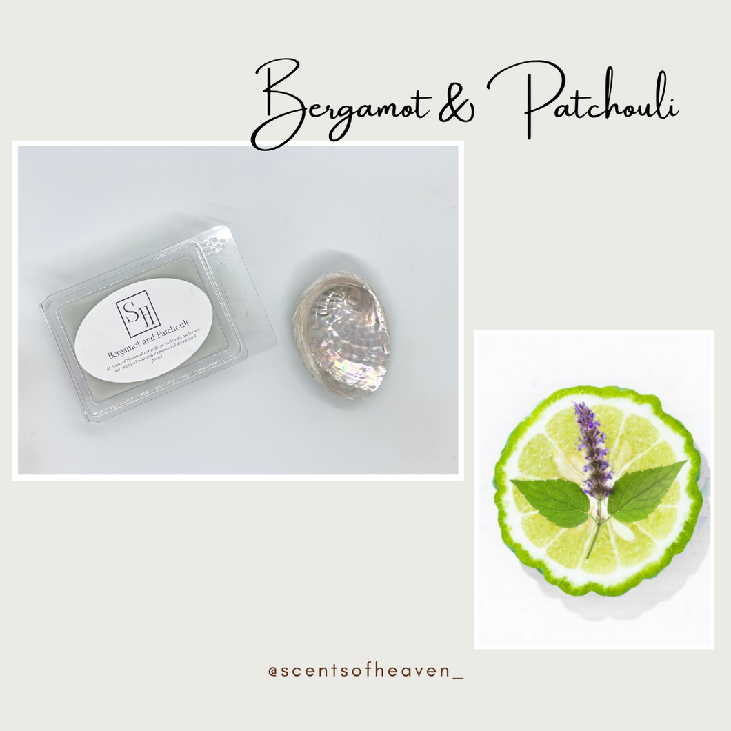 Bergamot and Patchouli Soy Wax Melts
