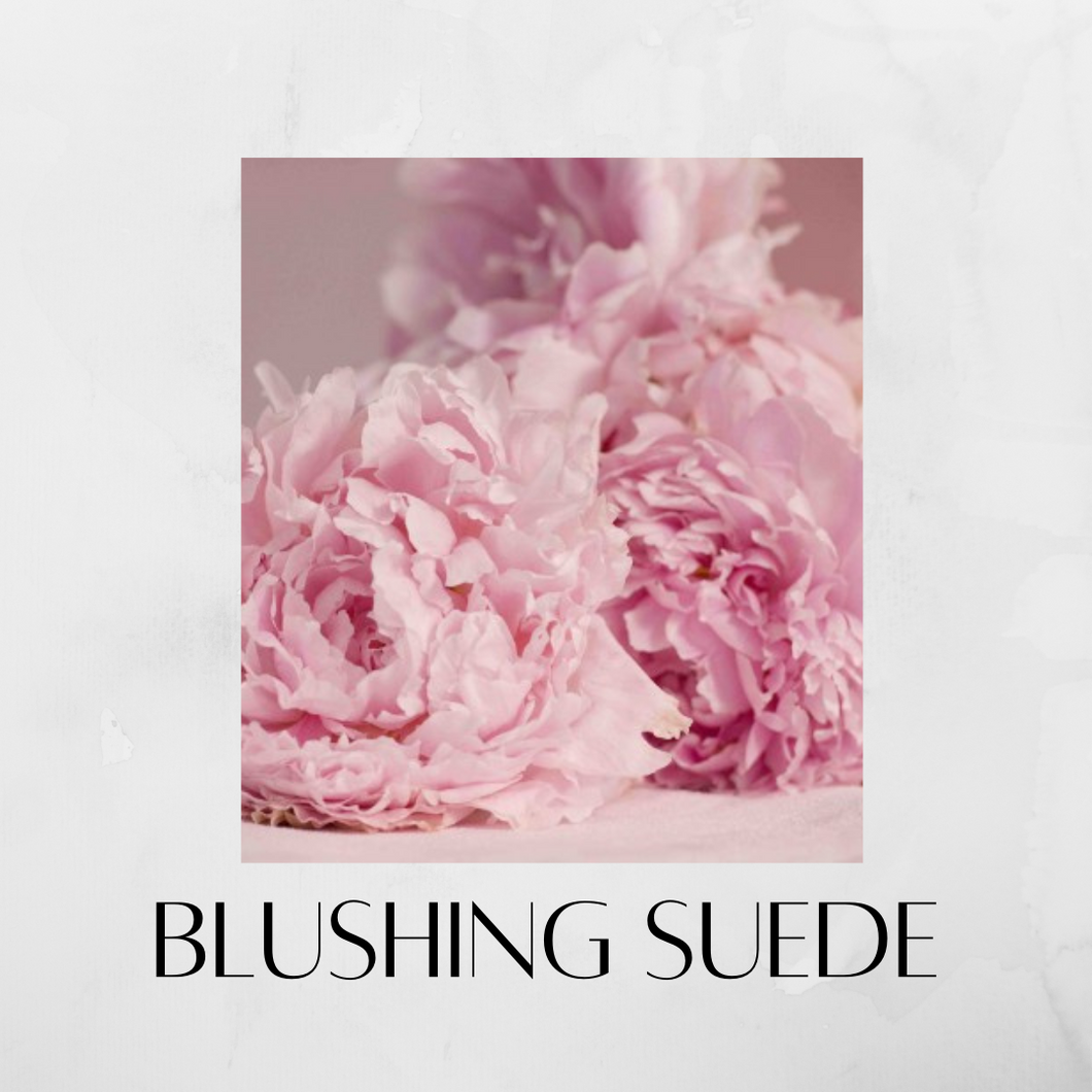 Blushing Suede Scented Candles