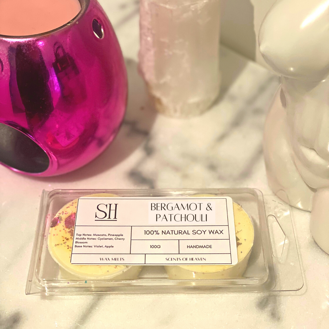 Bergamot & Patchouli - Double Disc Wax Melts