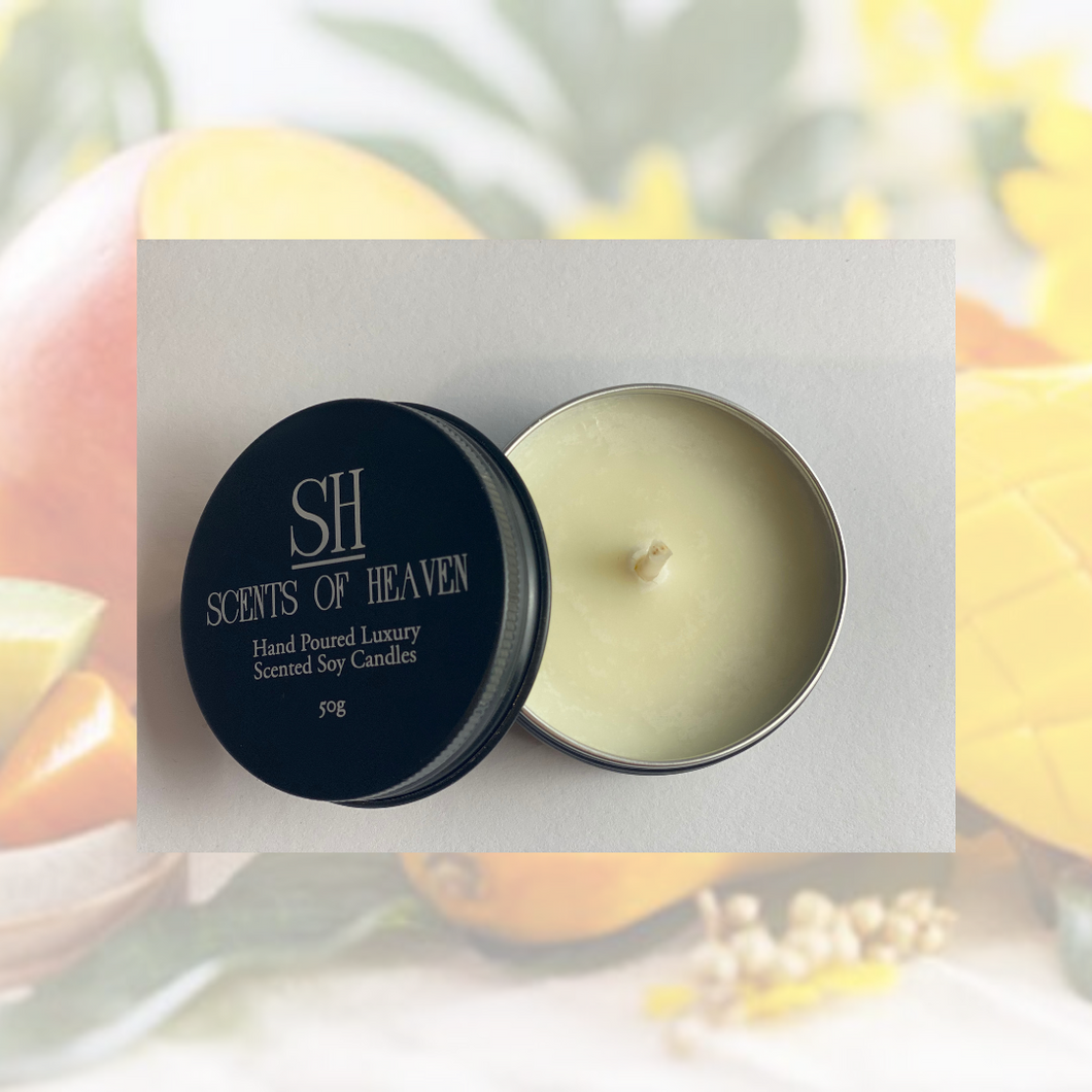 Passionfruit and Papaya Soy Wax Mini Pot