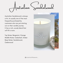 Load image into Gallery viewer, Australian Sandalwood Scented Candles
