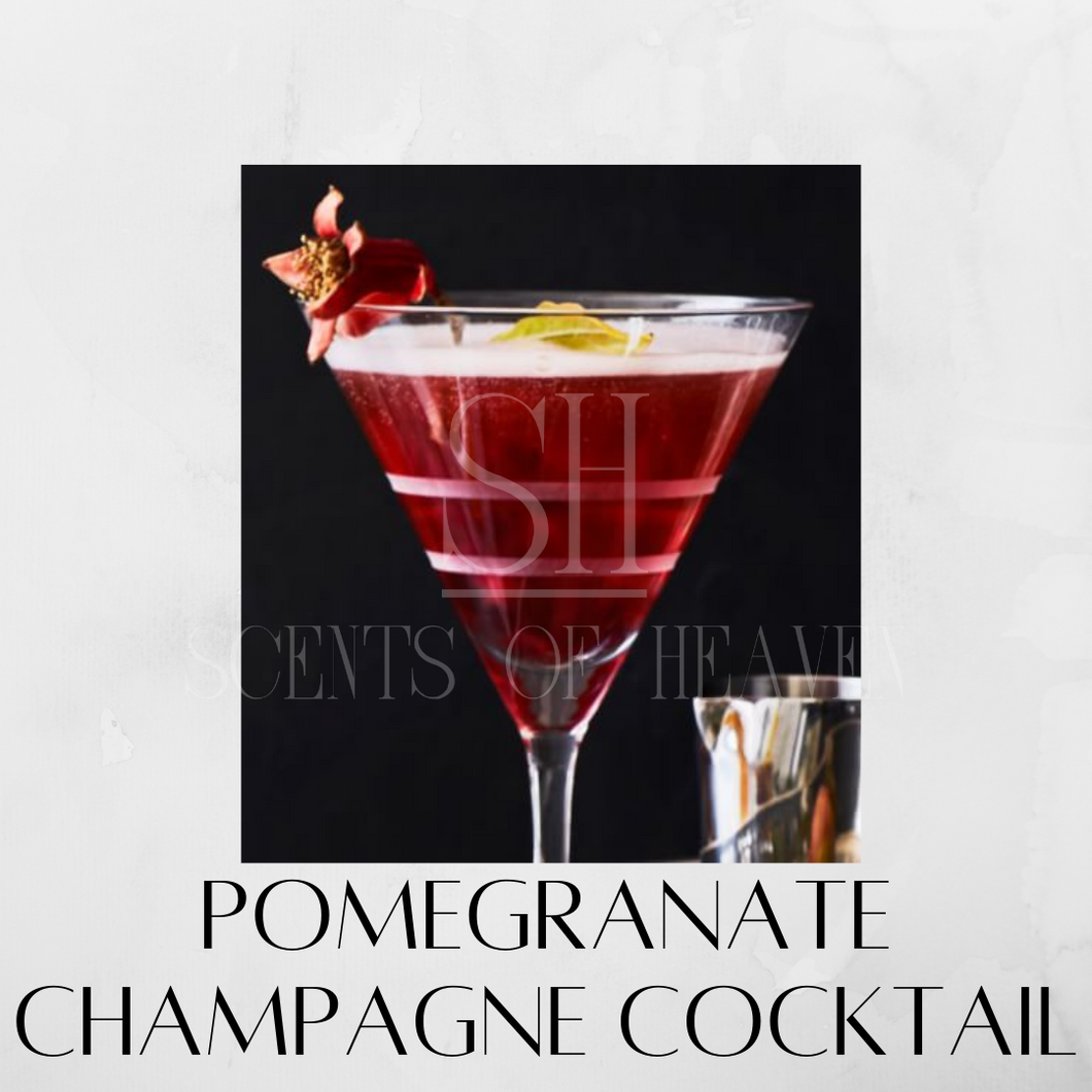 Pomegranate Champagne Cocktail Scented Candles