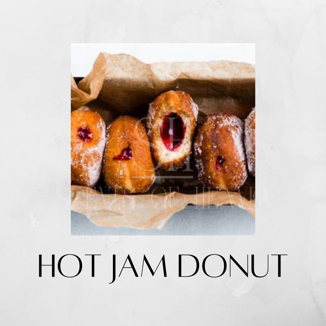 Hot Jam Donut Scented Candles