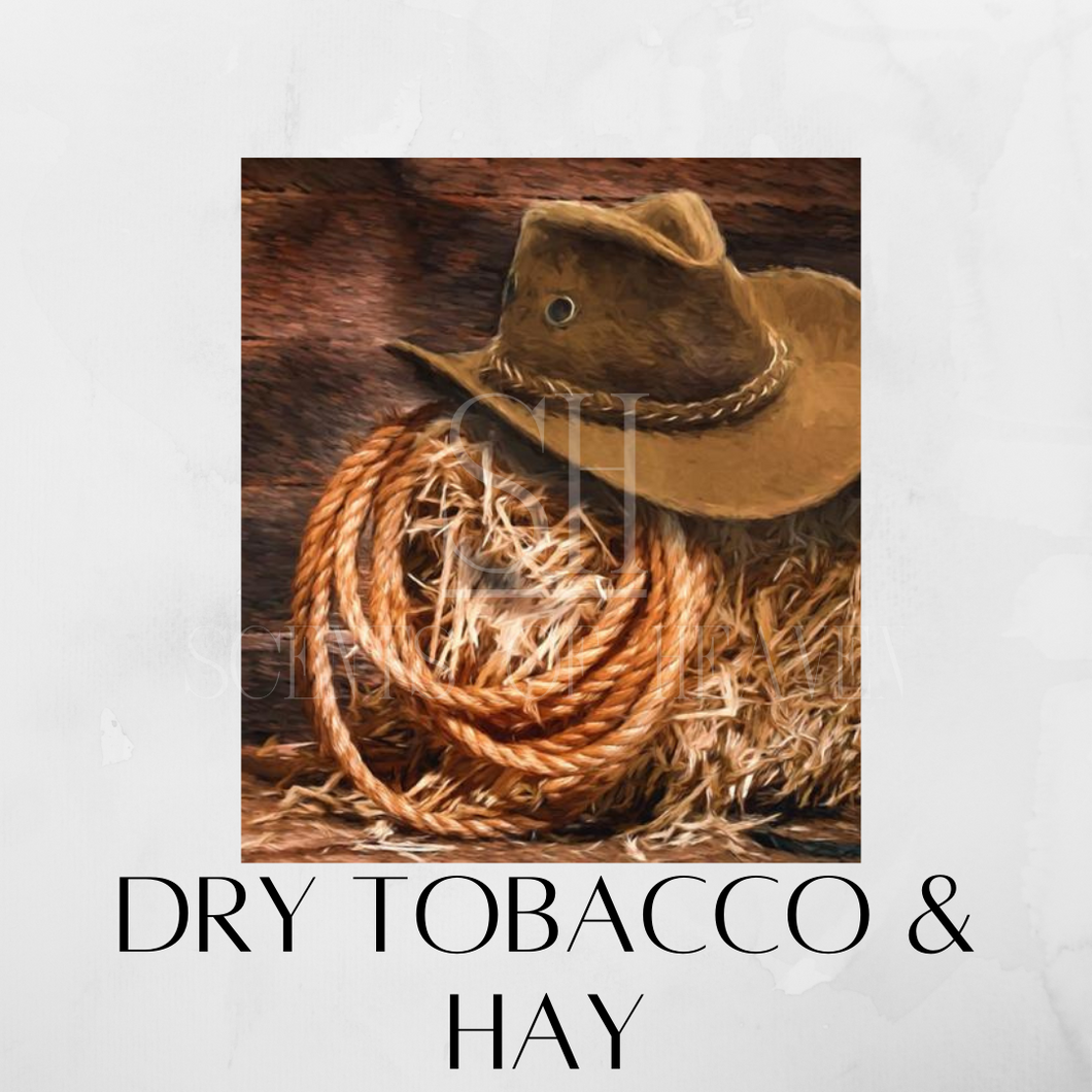 Dry Tobacco & Hay Scented Candles