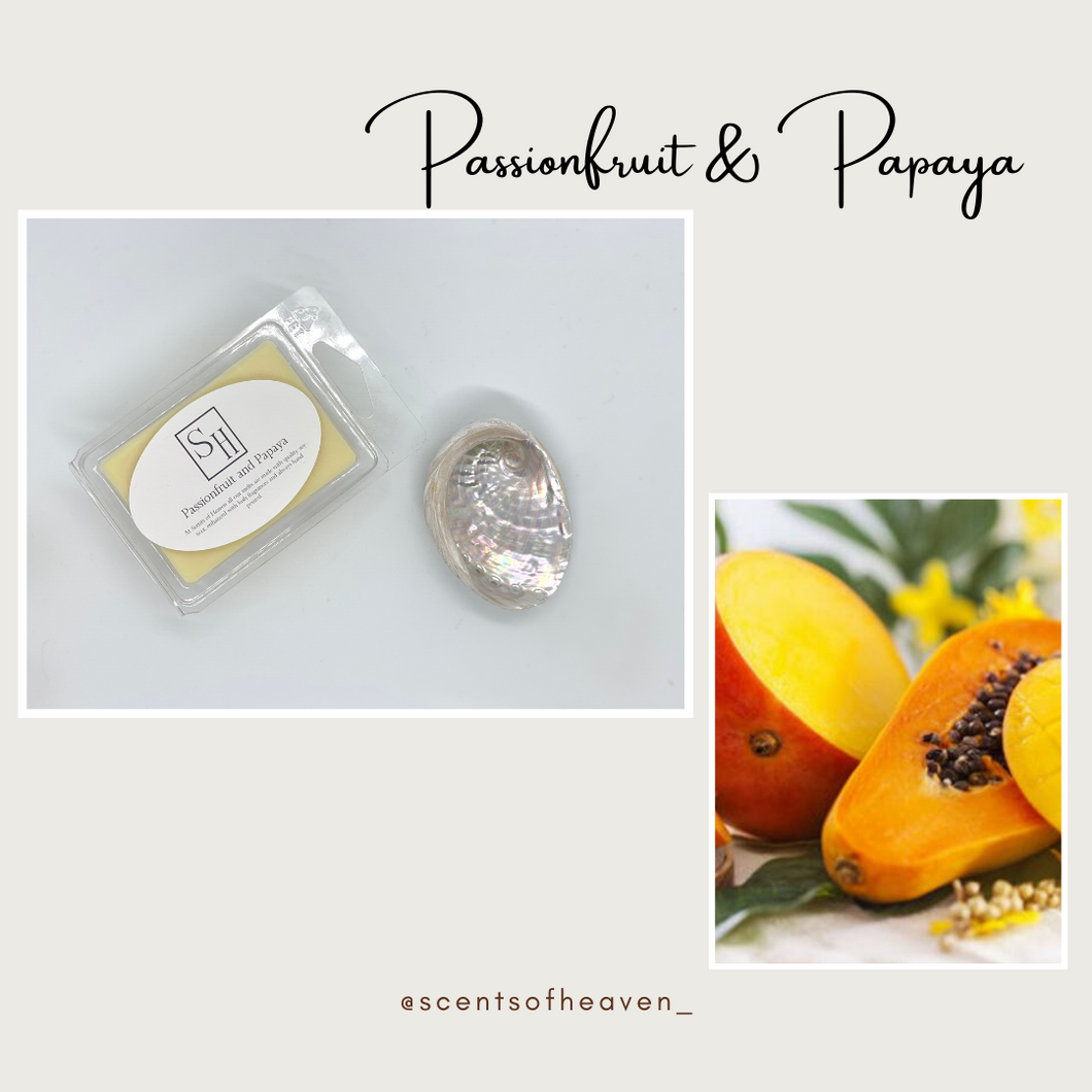 Passionfruit and Papaya Soy Wax Melts