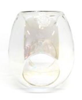 Iridescent Clear Wax Warmer